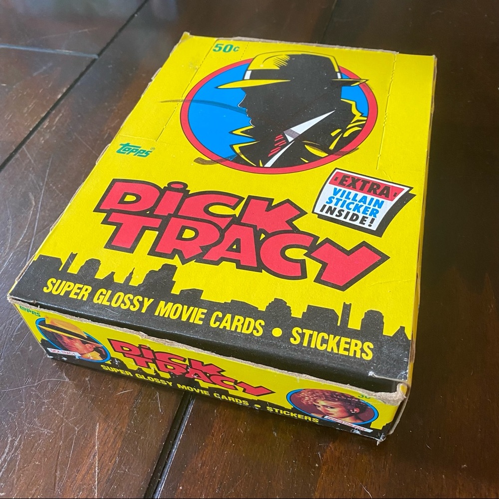 Vintage Dick Tracy unopened cards.